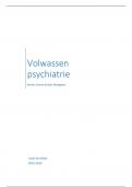 geestelijke gezondheidszorg - volwassenpsychiatrie, psychopathologie, psychogeriatrie 