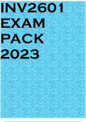 INV2601 EXAM PACK 2023