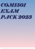 COM1501 EXAM PACK 2023