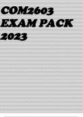 COM2603 EXAM PACK 2023
