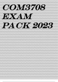 COM3708 EXAM PACK 2023