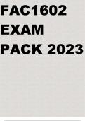 FAC1602 EXAM PACK 2023