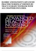 HAMRIC AND HANSON’S ADVANCED PRACTISE NURSING 6th EDITION BY TRACY O GRADY TESTBANK WITH ALL CHAPTERS INCLUDED.