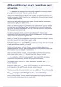 AEA certification exam questions and answers&period;&period;