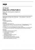 AQA A-Level ENGLISH LITERATURE QUESTION PAPER