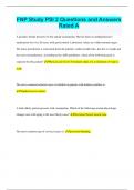 FNP Study PSI 2 Questions and Answers  Rated A  23&sol;24