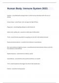 Human Body&colon; Immune System Updated Questions and Answers 2023&period;