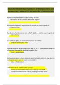 NC Bailbond State Exam &lpar;100 out of 100&rpar; Questions and Answers 2023 NEW UPDATED 100&percnt; RATED HIGHSCORE