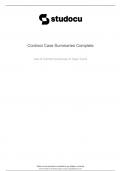 Contract law Case summaries