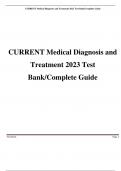 TEST BANK for Current Medical Diagnosis & Treatment 2023. by Maxine Papadakis, Stephen McPhee, Michael Rabow & Kenneth McQuaid A+