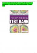 Test bank Pathophysiology The Biologic Basis for Disease in Adults and Children 8th Edition Test Bank - Chapter 1-50 | Complete Guide 2023