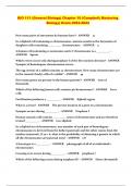 BIO 111 (General Biology) Chapter 10 (Campbell; Mastering Biology) Exam 2023-2024