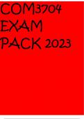 COM3704 EXAM PACK 2023