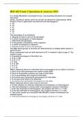 BIO 182 Exam 2 Questions & Answers 2023