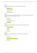 COM316  UPDATED FINAL EXAM 2023