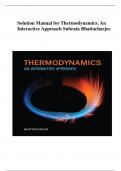 Solution Manual for Thermodynamics An pdf