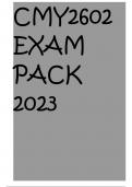 CMY2602 EXAM PACK 2023