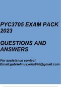 Transformative Counselling Encounters(PYC3705  Exam pack 2023)