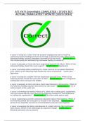 ATI VATI Greenlight COMPLETED &sol; STUDY SET ACTUAL EXAM LATEST UPDATE &lbrace;2023&sol;2024&rcub;