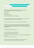 ACCS Oakes Practice Exam &vert; Questions with 100&percnt; Correct Answers &vert; Updated & Verified