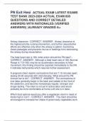 PN Exit Hesi ACTUAL EXAM LATEST EXAMS  TEST BANK 2023-2024 ACTUAL EXAM 600  QUESTIONS AND CORRECT DETAILED  ANSWERS WITH RATIONALES &lpar;VERIFIED  ANSWERS&rpar; &vert;ALREADY GRADED A&plus;