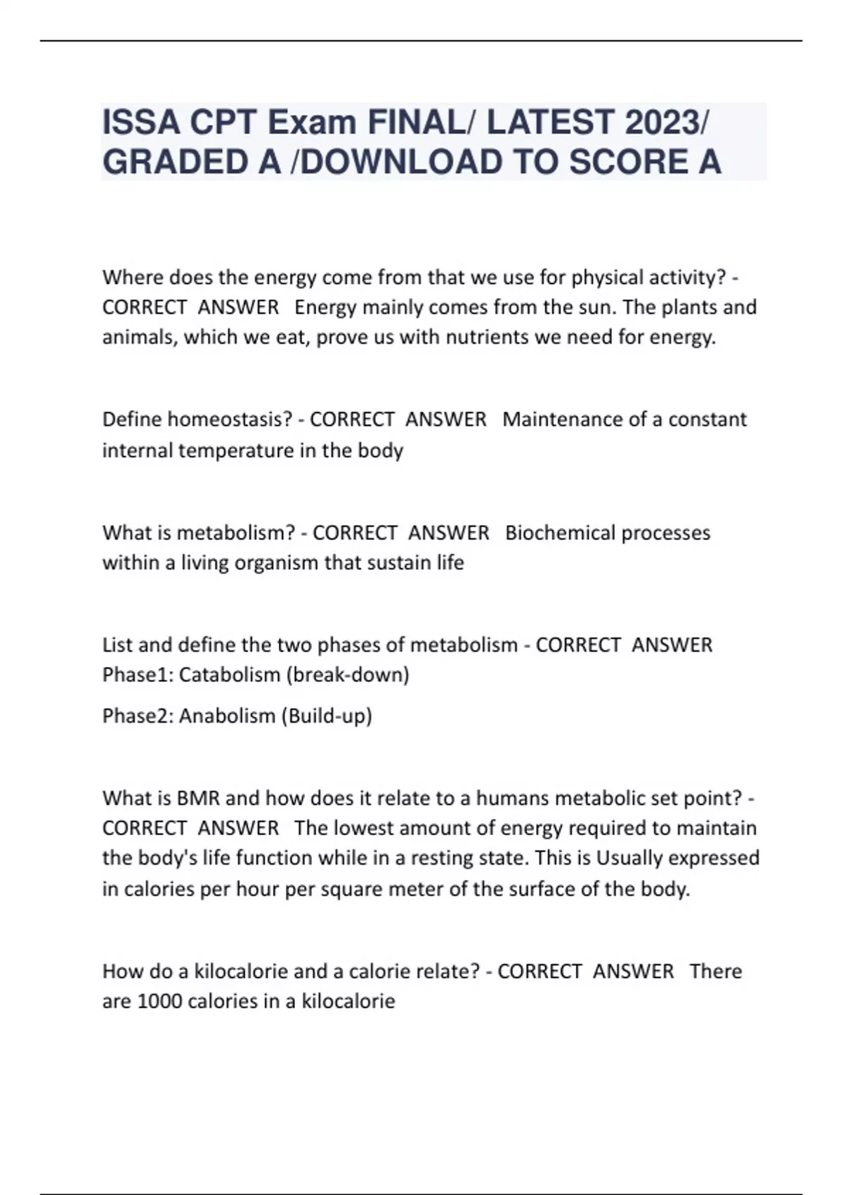 OMGT Final Exam QUESTIONS AND ANSWERS / GRADED A /2023/2024 / ALL ...