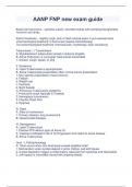 AANP FNP new exam guide&period;
