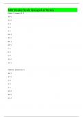 NIH Stroke Scale Group A 6 Terms                                                                                                                        