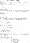 A2 1 Physics Ch 2 summary 4.2 Thermal Physics