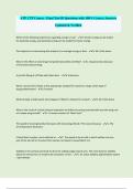 ATP CTP Course - Final Test 85 Questions with 100&percnt; Correct Answers Updated & Verified