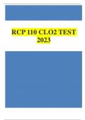 RCP 110 CLO2 TEST 2023