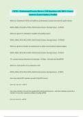 CMTO - Professional Practice Review &vert; 140 Questions with 100&percnt; Correct Answers &vert; Latest Update &vert; Verified