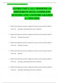 LETRS UNIT 2 ALL SESSIONS 1-8  &lpar;DIFFERENT SETS&rpar; COMPLETE  QUIZZES AND ANSWERS GRADED  A&plus; 2023-2024&period;