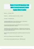 Dante 3 Cert &vert; 85 Questions with 100&percnt; Correct Answers &vert; Latest Update 2024 &vert; Verified