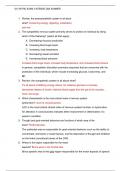 NURS 611 Patho Super Intense Exam 2 Review! 100% CORRECT ANSWERS