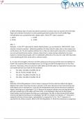 AAPC &lpar;ADVANCING THE BUSINESS OF HEALTHCARE&rpar; CPC Final Exam questions and ANSWERS well elaborated