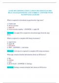 JAMF 100 CERTIFICATION LATEST 2023-2024 EXAM 200&plus; REAL EXAM QUESTIONS AND CORRECT ANSWERS WITH RATIONALES &vert;AGRADE