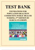 Stanhope's Foundations of Population Health for Community AND Public Health Nursing, 5th Edition
