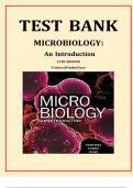 Test Bank Microbiology An Introduction, 13th Edition Gerard J. Tortora.