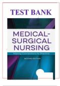 Medical Surgical Nursing Making Connections To Practice 2nd Edition Hoffman Sullivan Test Bank