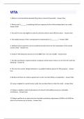 VITA EXAM PACKAGE DEAL GRADED A&plus;