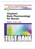 Test Bank for Claytons Basic Pharmacology For Nurses 18th Edition