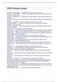 CFEI Study Guide