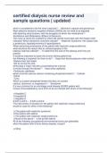 certified dialysis nurse review and sample questions &vert; updated