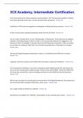 3CX Academy&comma; Intermediate Certification Questions and Answers&lpar;A&plus; Solution guide&rpar;