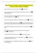 Hawaii Permit Test 100&percnt; Actual Written Questions and Answers Grade Boosting A&plus; Material
