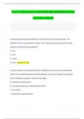 Pharm CMS practice QUESTIONS AND ANSWERS RATED A&plus; 2023&vert;2024 UPDATE