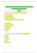 Updated Maneuver Captains Career Course Entrance Exam QUESTIONS AND ANSWERS RATED A&plus; 2023&vert;2024 UPDATE