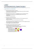 Samenvatting -  Labo microbiologie toets 1