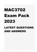 MAC3702 EXAM PACK